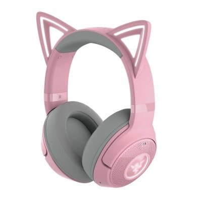 Razer 雷蛇 Kraken Kitty V2 猫耳造型USB有线RGB电竞耳机 (RZ04-04730200-R3M1)