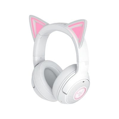 Razer 雷蛇 Kraken Kitty V2 BT - 貓耳造型無線藍牙RGB電競耳機 (RZ04-04860600-R3M1)