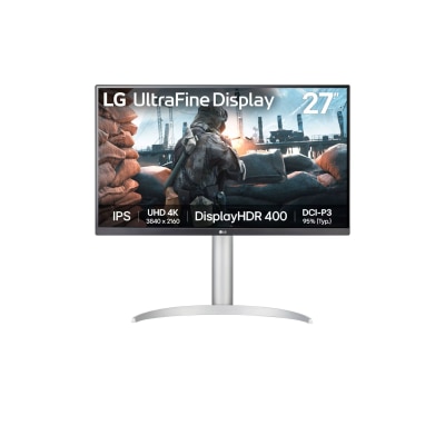 LG 27UP650K-W UltraFine™ 27" 4K UHD IPS Gaming Monitor (with VESA DisplayHDR™ 400)