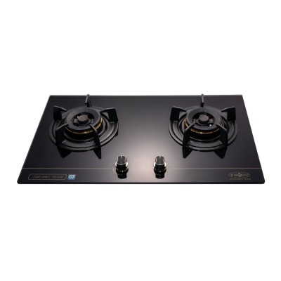 氣霸 Hibachi HY-238TG “莲芯火”双头煤气嵌入式煮食炉 嵌入式气体炉