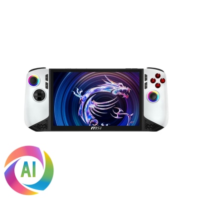 MSI Claw 8 AI+ A2VM Gaming Handheld (Polar Tempest Edition)
