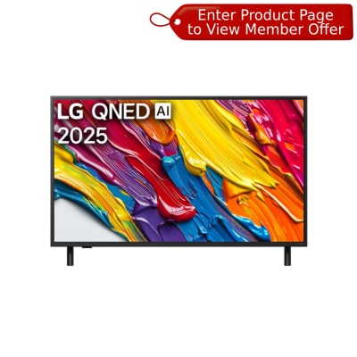 LG 乐金 QNED AI QNED82 4K 智能电视 2025