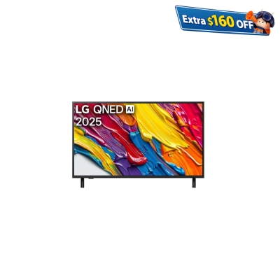 LG QNED AI QNED82 4K Smart TV 2025
