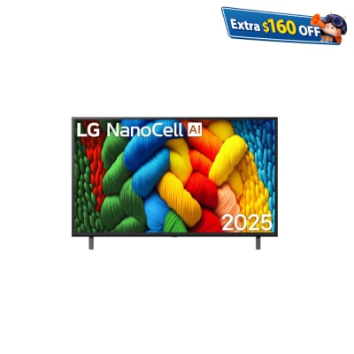 LG 樂金 NanoCell AI NANO80 4K 智能電視 2025