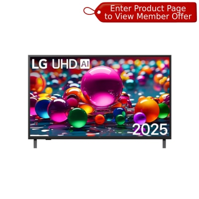 LG 乐金 UHD AI UA75 4K 智能电视 2025