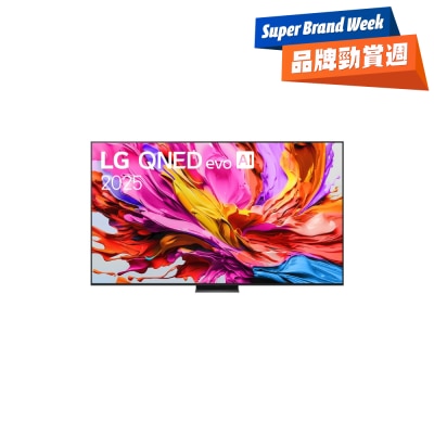 LG 乐金 - QNED evo AI QNED86 MiniLED 4K 智能电视 2025