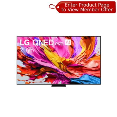 LG 樂金 QNED evo AI QNED86 MiniLED 4K 智能電視 2025