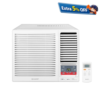 SHARP 声宝 SHARP 声宝 AF-X7CCA 3/4匹 R32变频遥控窗口式冷气机 冷气机