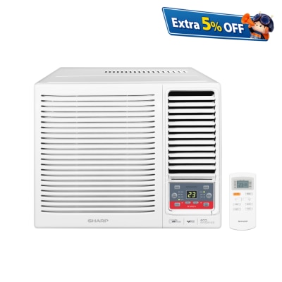 SHARP 声宝 SHARP 声宝 AF-X9CCA 1匹 R32变频遥控窗口式冷气机 冷气机