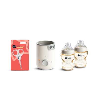 Tommee Tippee Easi-warm 嬰兒食物及奶瓶加熱器配PPSU奶瓶套裝