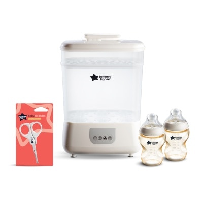 Tommee Tippee 電子消毒及烘乾機配PPSU奶瓶套裝