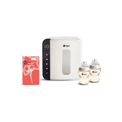 Tommee Tippee - 3 in 1 UV Steriliser, Dryer and Storage with PPSU bottle set