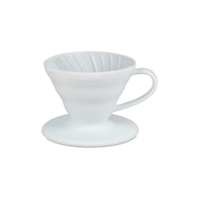 HARIO GJHA-VDCR-01-W 白色陶瓷咖啡濾杯V60-01