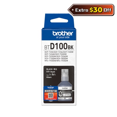 BROTHER 兄弟 BTD100BK 高容量黑色墨盒