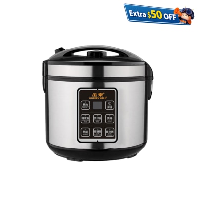 金乐 GBC-LC4D 黑晶陶瓷营养饭锅 (4公升)