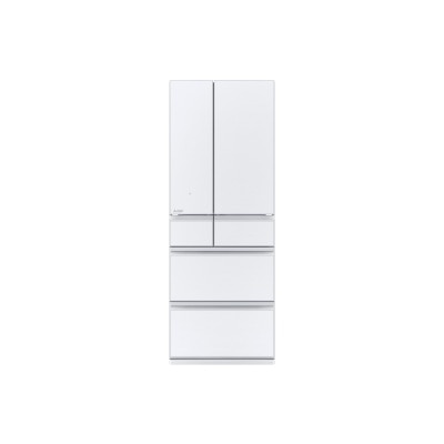 MITSUBISHI MR-WZ61K-W-H 6-Door Inverter Refrigerator (Glass White) Fridge