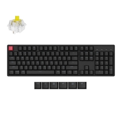 Keychron K10 (版本 2) QMK 無線機械式鍵盤 - 香蕉軸