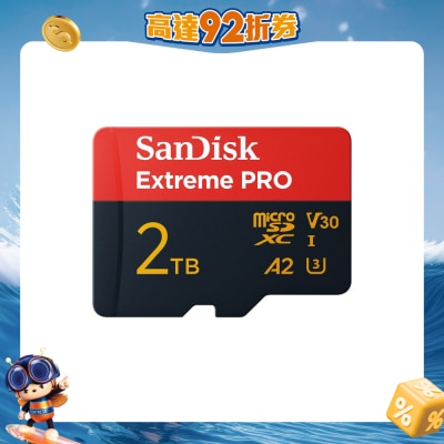 SANDISK - SDSQXCD Extreme PRO microSDXC UHS-I Card 2TB