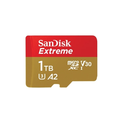 SANDISK SDSQXAV Extreme MicroSD Card 1TB UHS-I 190MB/R 130MB/W