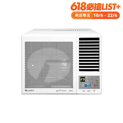 GREE 格力 - G-DIAMOND 3/4匹R32變頻冷暖窗口式冷氣機 - GWH07PZ