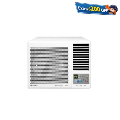 GREE GWH07PZ 3/4HP G-DIAMOND Inverter Heat Window Air Conditioner