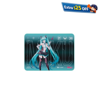 ASUS 華碩 TUF Gaming P1 Hatsune Miku Edition 電競鼠墊
