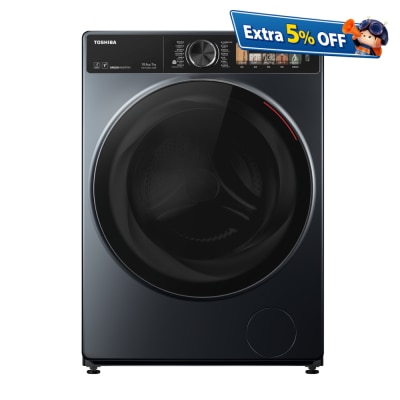 TOSHIBA 東芝 TWD-T25BZU115MWHMG T25 前置式變頻洗衣乾衣機 2合1洗衣乾衣機