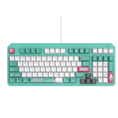 ASUS 華碩 TUF Gaming K3 Gen II Hatsune Miku Edition 電競鍵盤 (紅軸)