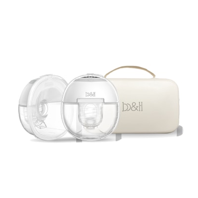 b&h Swiss - Athena 医院级 穿戴式电动奶泵 (两件装奶泵+便㩦袋))