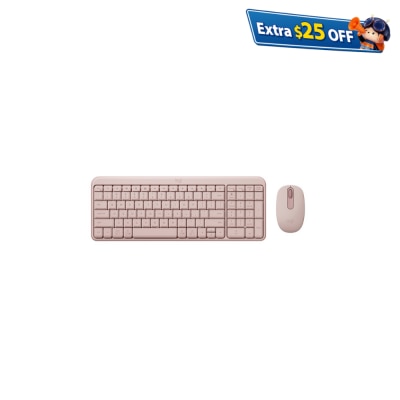 LOGITECH 羅技 MK250 無線輕盈鍵鼠套裝 (美式英文)
