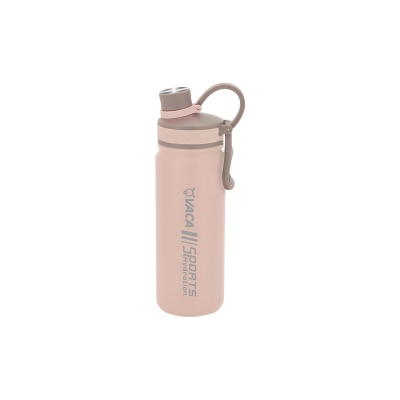 VACA S/ST VACUUM 0.63L PORTABLE SPORT BOTTLE WITH STRAW (PINK)