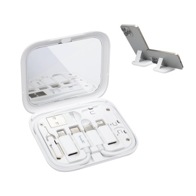 inno3C i-8CB 11-in-1 Charging Cable With Storage Mirror Box