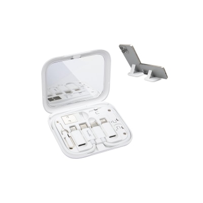 inno3C - i-8CB 11-in-1 Charging Cable With Storage Mirror Box