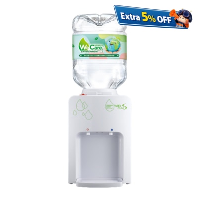 WATSONS WATER Wats-MiniS H&C Dispenser (White) + 8L x 8 cases (2 bt/case)