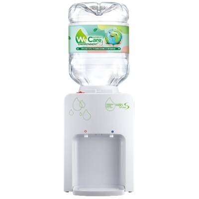 WATSONS WATER 屈臣氏蒸餾水 Wats-MiniS冷熱水機(白色) + 16樽8公升樽裝蒸餾水