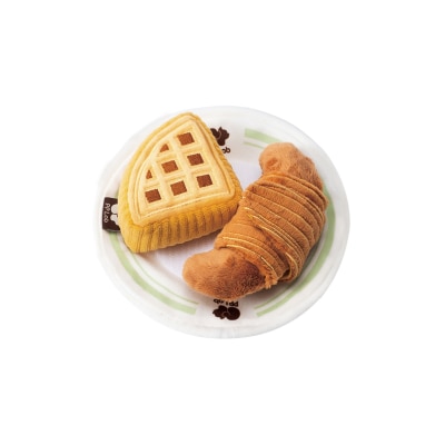 PP Lab - Croissant & Sesame Mini Set ｜ Pet nosework toys