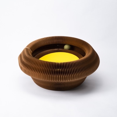 PP Lab PUFF PASTRY EGG TART BED ｜ Cat Bed