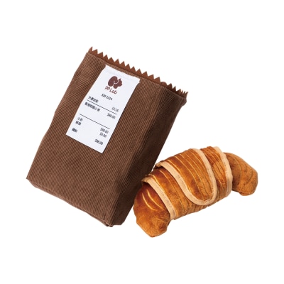 PP Lab 牛角包连纸袋 ｜ 宠物藏食玩具