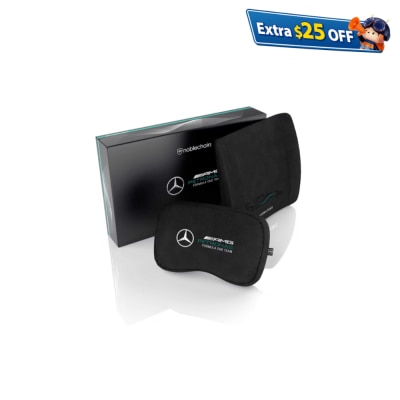 Noblechairs Memory Foam Pillow Set - Mercedes-AMG Petronas Formula One Team Edition