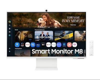 SAMSUNG LS32FM803UCXXK 32" M8 M80F 4K Vision AI Smart Monitor