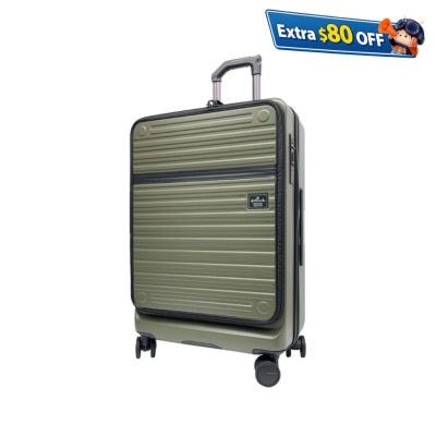 HALLMARK PC Zipper Front Opening Braking Function Suitcase HM911T