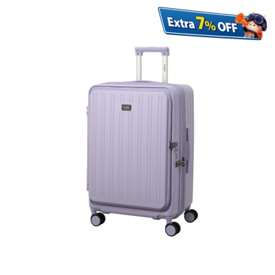 harajuku Fitter 前开+中开可扩充防盗拉鍊高强度PC行李箱