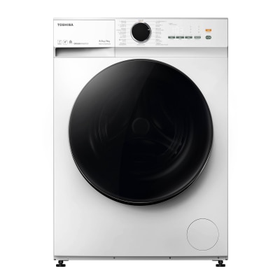 TOSHIBA - WW 8.5/6KG 1400RPM 470mm Ultra Slim Inverter Washer Dryer - TWD-T21BU95UWH