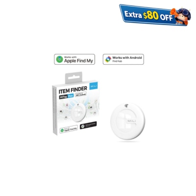 MiLi 全球定位物品離開追蹤器 蘋果及安卓適用 1個裝