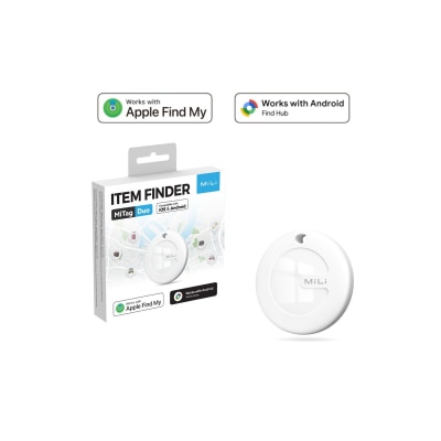 MiLi - MiTag Duo Item Finder iOS or Android Compatible 1 Pc