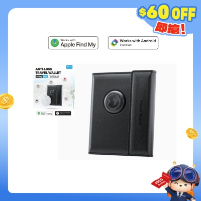 MiLi - MiTag DUO 全球定位旅行护照银包 -支援 Apple iOS 及 安卓Android