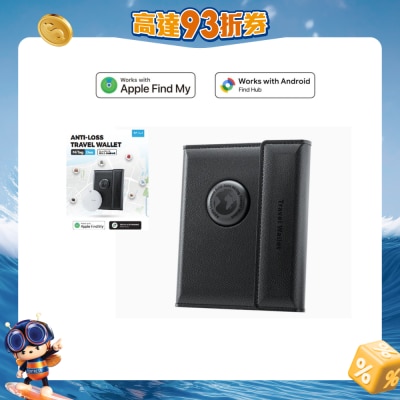 MiLi - MiTag DUO 全球定位旅行护照银包 -支援 Apple iOS 及 安卓Android