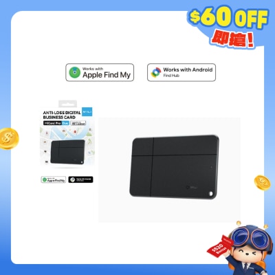 MiLi - MiCard Duo 充電式全球追蹤卡 支援 Apple iOS 及 安卓Android