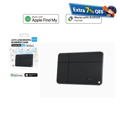 MiLi MiCard Duo 充电式全球追踪卡 支援 Apple iOS 及 安卓Android