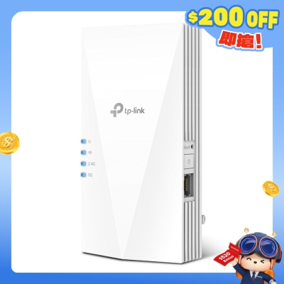 TP-Link - RE700X AX3000 Wi-Fi 6 EasyMesh Extender